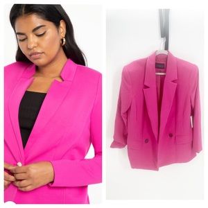 Eloquii NWT Pink Blazer Sz 14